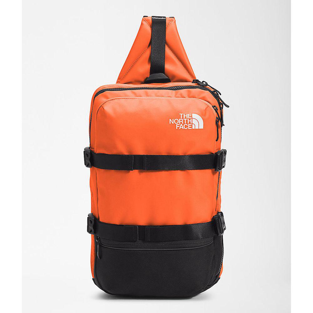 The North Face Commuter Pack Alt Carry Γυναικεια Σακιδιο Πλατησ - Κοκκινα Πορτοκαλι / Μαυρα (IHJR856